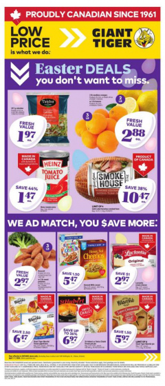 Catalogue Giant Tiger